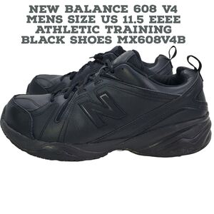 New Balance Shoes Men 11.5 EEEE 608 Athletic Training Black MX608V4B